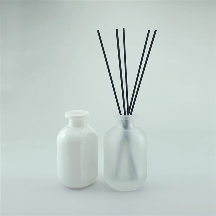 Frasco difusor de palheta de vidro aromatizado